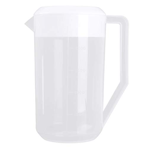Freebily Plastik Wasserkrug mit Deckel Wasserkanne Kunststoff 1.5L/2L/2.5L Wasserkanne Wasserkaraffe Transparent Krug Kühlschrankkrug Eistee Saftkrug Weiß A 2.5L Freebily Plastik Wasserkrug mit Deckel Wasserkanne Kunststoff 1.5L/2L/2.5L Wasserkanne Wasserkaraffe Transparent Krug Kühlschrankkrug Eistee Saftkrug Weiß A 2.5L von Freebily