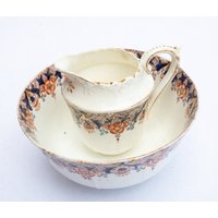 Antike Edwardian Zuckerdose Und Milchkännchen, Vintage Teatime, Antikes Porzellan von FreeburyandPickle