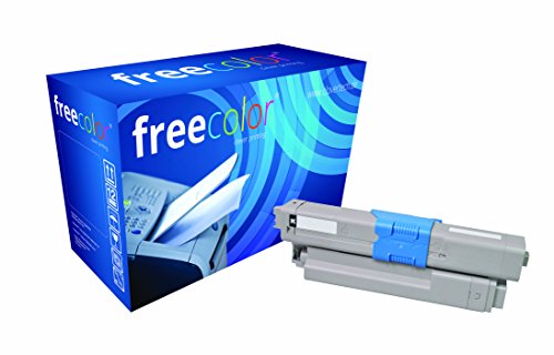 Freecolor 44469804 für Oki C510, Premium Toner, wiederaufbereitet 5000 Seiten, bei 5% Deckung, schwarz von Freecolor