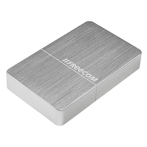 Freecom mHDD Desktop Drive, 4 TB, Silber, Externe Festplatte aus Metall, USB 3.0, Festplatte extern, für Windows & Mac OS X, tragbare Festplatte, kratzfest & bruchsicher Freecom mHDD Desktop Drive, 4 TB, Silber, Externe Festplatte aus Metall, USB 3.0, Festplatte extern, für Windows & Mac OS X, tragbare Festplatte, kratzfest & bruchsicher von Freecom