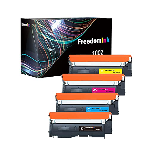 FreedomInk Kompatibel Toner 406S CLT-406S CLT-P406C CLT-K406S P406S für Samsung Xpress C460W C460FW C410W C460 CLX-3305 CLX-3300 CLX-3305FN CLX-3305W CLX-3305FW CLP-365 CLP-365W CLP-360 CLP-360N von FreedomInk