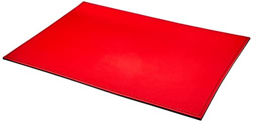 FreeForm Duo rechteckig, rot/schwarz Platzset, Kunstleder, One Size von FreeForm