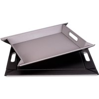 freeform Tablett "DUO, 2-farbiges Wendetablett, Tablett und Tisch-Set in einem, wendbar", (1 tlg.), mit Doppelfunktion, pflegeleicht und kann platzsparend verstaut werden von Freeform