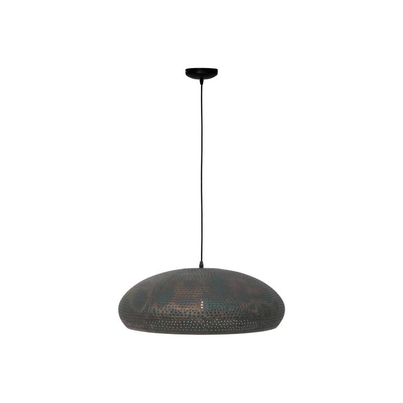 Hängelampe Fori, Ø 53 cm, braun, Metall von Freelight