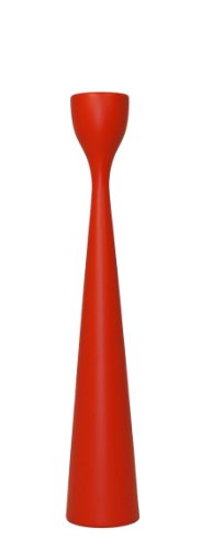 Freemover Rolf 1010200311 M Kerzenständer, Holz, Rot, 33cm von Freemover