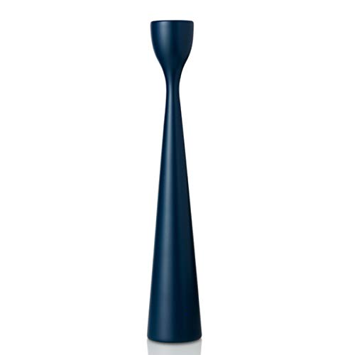 Freemover - Kerzenständer, Kerzenleuchter - Rolf - Höhe: 33 cm - Farbe: Dark Blue, Blau von Freemover