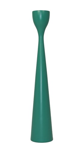 Freemover Rolf M Kerzenständer, Buchenholz, Petrol green, 5.5 cm von Freemover