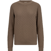 FREEQUENT Strickpullover "FQDODO", mit feinster Lochstickerei von Freequent