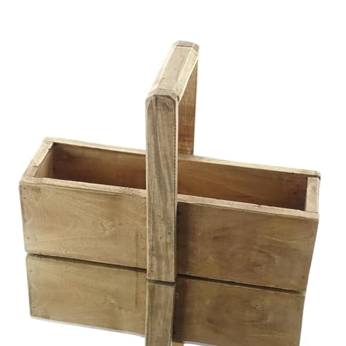 Nature Trends Holz-Kiste mit Tragegriff 30 x 11,5 x 22 cm von Freese