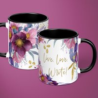 Live Love Write - Mug | Writer's With Positive Motivation Self-Confidence Inspiration Wording Charm von Freestylebox