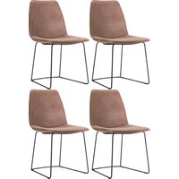 freistil ROLF BENZ Schalenstuhl "117" () 4 Stk.mit schmalem Metallgestell in Schwarz, ohne Armlehne freistil ROLF BENZ Schalenstuhl "117" () 4 Stk.mit schmalem Metallgestell in Schwarz, ohne Armlehne von Freistil Rolf Benz