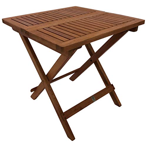 Freital Handels GmbH Klapp-Beistelltisch 60x50cm Eukalyptus von Freital Handels GmbH