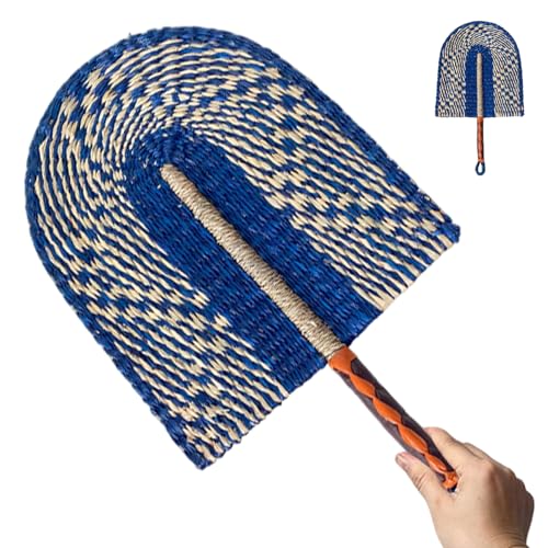 Freiwncr Strohfan, 20x11 Zoll rustikaler auffällige Handheld -Wandventilatordekor für Wohnzimmer Schlafzimmer Essbereiche Hand Hand Freiwncr Strohfan, 20x11 Zoll rustikaler auffällige Handheld -Wandventilatordekor für Wohnzimmer Schlafzimmer Essbereiche Hand Hand von Freiwncr