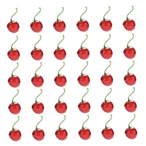 Künstliche Kirschen Little Red Fruit Model House Kitchen Dekoration Schreibtisch Origination Künstliche Kirschen von Freiwncr