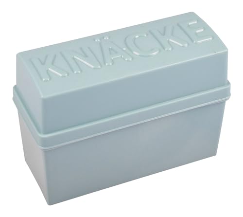 Freizeitmöbel und Leitern Knäckebrotbox Brotbox Knäckebrot Box Brotdose Aufbewahrungsbox Vorratsdose, Petrol, 19.5 x 8.5 x 13.5 cm von Jelenia Plast