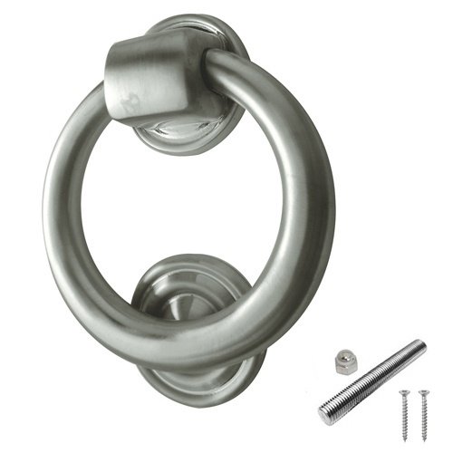 Jedo JV37SC Durchmesser: 105 mm. SC Ringklopfer, Satiniertes Chrom von Jedo