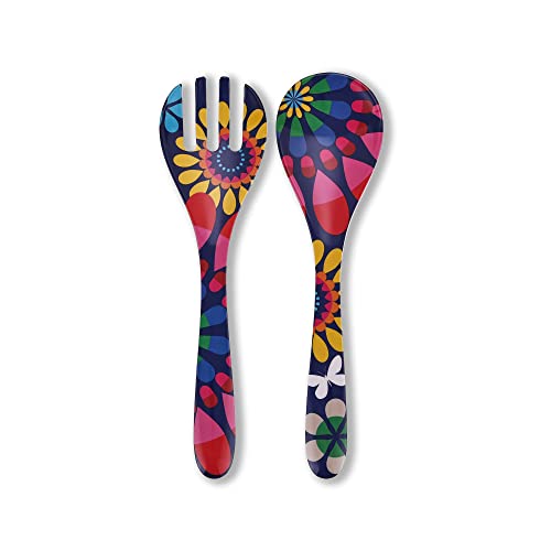 French Bull Salatbesteck 2-teiliges Set – Melamin-Geschirr – 33 cm – Outdoor, Party, Utensilien – Festival French Bull Salatbesteck 2-teiliges Set – Melamin-Geschirr – 33 cm – Outdoor, Party, Utensilien – Festival von French Bull