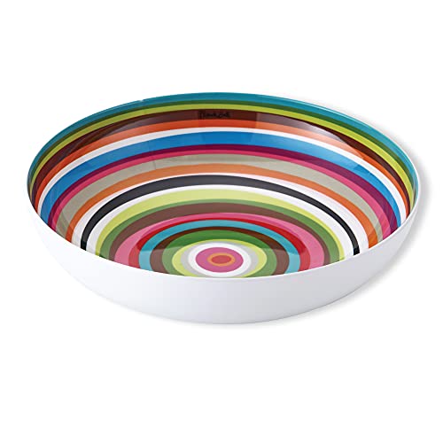 French Bull Servierschüssel, Melamin-Geschirr, 28 cm, für Salat, Rühren, Nudeln, Ring French Bull Servierschüssel, Melamin-Geschirr, 28 cm, für Salat, Rühren, Nudeln, Ring von French Bull