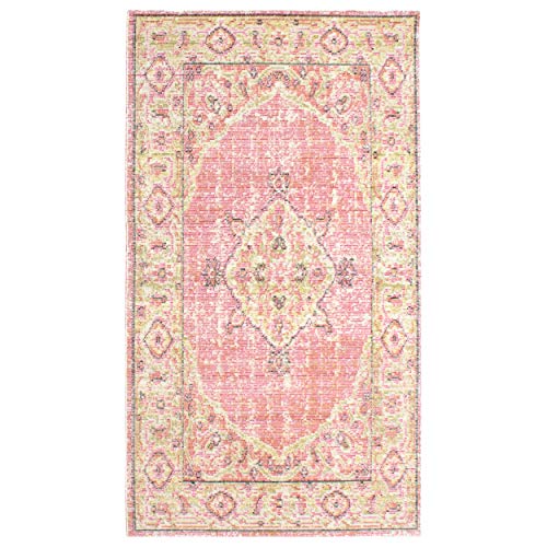 French Connection Home Kenora Kelim-Teppich, 68,6 x 116,8 cm, Pink von French Connection