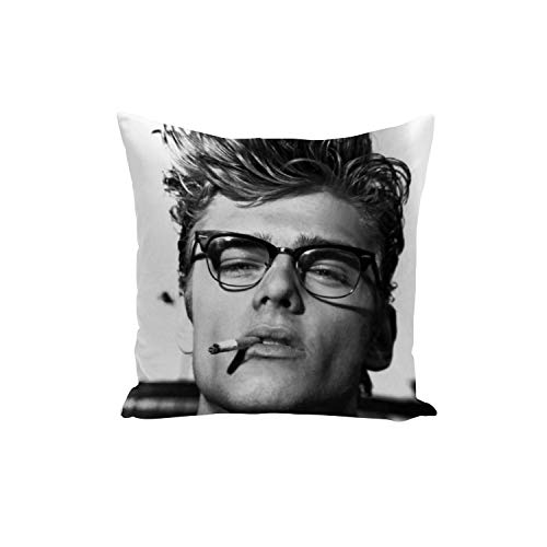 French Unicorn Kissenbezug "Star James Dean Altes Kino", 11 (40 x 40 cm) von French Unicorn