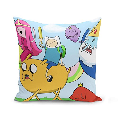 French Unicorn Kissenhülle Adventure Time Finn TV Komödie Humor Cartoon (40 x 40 cm) von French Unicorn