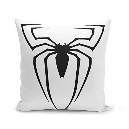 French Unicorn Kissenhülle Spiderman Superhelden Logo Spinne Comics Anime Super Hero (40 x 40 cm) von French Unicorn