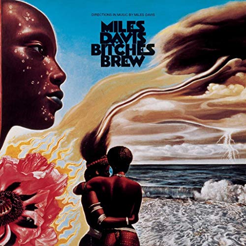French Unicorn Poster Poster Miles Davis Bitches Brew Tasche Artwork Album Jazz Trompete von French Unicorn