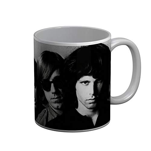 French Unicorn Tasse mit Musikband, Motiv The Doors Jim Morrison Rock 70er Jahre, Retro Vintage von French Unicorn