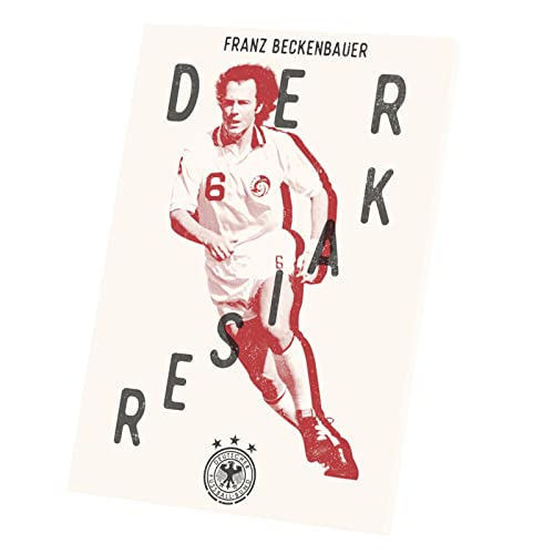 Kunstdruck auf Leinwand, Motiv: Franz Beckenbauer Vintage Fußballer Fußball Star (40 cm x 56 cm) von French Unicorn