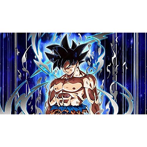 Poster Dragon Ball Z DBZ Super Saiyan Son Goku Master Ultra Instinct 1 Manga Cartoon Japan Anime von French Unicorn