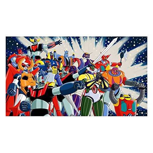 Poster Goldorak Mazinger UFO Roboter Grendizer Riesenroboter Anime Japan von French Unicorn