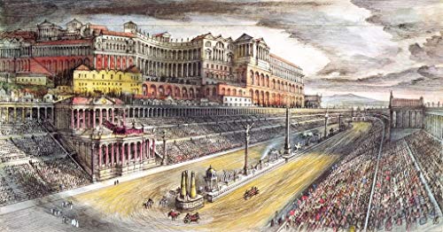 Poster Poster Alan Sorrell Rome Circus Maximus Römische Empire Poster Poster Alan Sorrell Rome Circus Maximus Römische Empire von French Unicorn