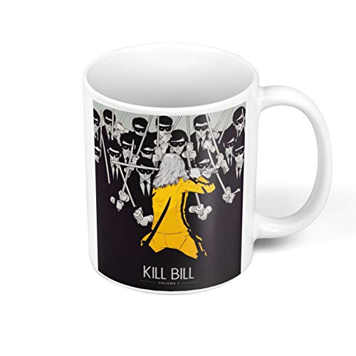 Tasse, Film, Kill Bill, Volumen, 1 Poster, Cinema-Film, Schwarz von French Unicorn