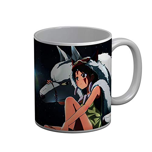 Tasse, Motiv: San Prinzessin Mononoke Hayao H. Miyazaki Manga Anime Japan von French Unicorn