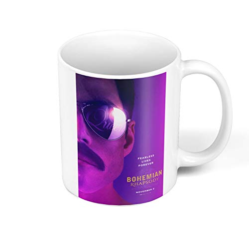 Tasse Queen Freddie Mercury Fearless Lives Forever Rock 80er Tasse von French Unicorn