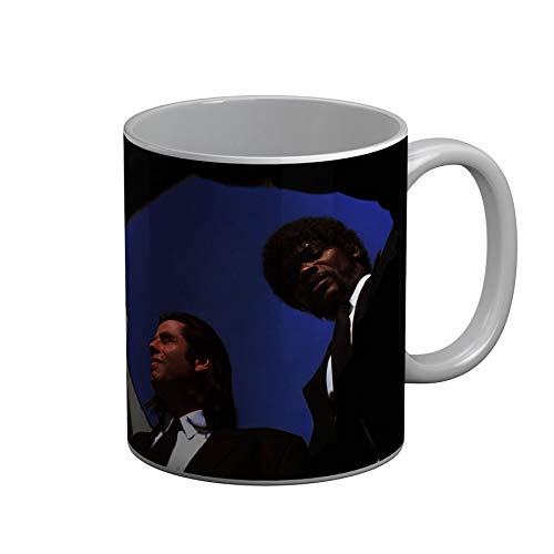 Tasse Samuel L. Jackson und John Travolta Pulp Fiction Star Cinema Komödie von French Unicorn