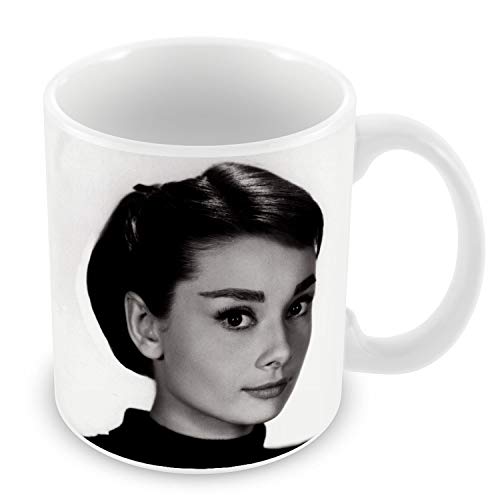 Tasse Star Berühmte Audrey Hepburn Kino Retro Vintage Schauspielerin 12 von French Unicorn