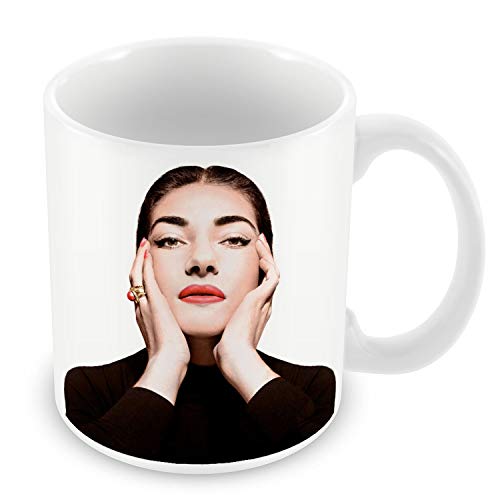 Tasse Star Berühmte Maria Callas Sängerin der Operne Musik Klassisch Künstler 4 von French Unicorn