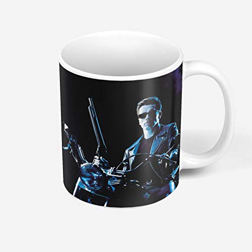 Tasse Terminator 2 Arnold Schwarzenegger Robot Science FIction Moto Futur von French Unicorn