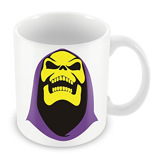 Tasse mit Bild, Motiv "Skeletor Head He Man Master Of The Universe" von French Unicorn