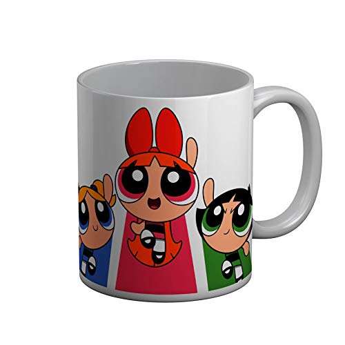 Tasse mit Bild Super Nanas Powerpuff Girls Cartoon Anime Super Hero Kinder von French Unicorn