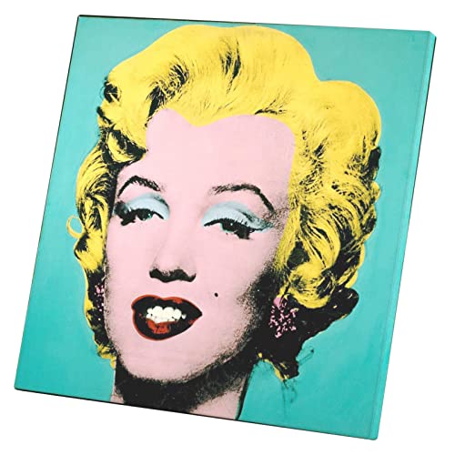 Wandbild auf Leinwand, Andy Warhol, Portrait Marilyn Monroe Pin Up, 60er Pack (30 x 30 cm) von French Unicorn