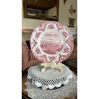 Chatsworth Castle Country Shabby Chic Pink Teller Old Britain Castles von FrenchCountryGirl