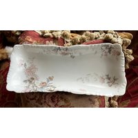 Shabby Chic Landhaus French Country Blumenstrauß Limoges Tablett von FrenchCountryGirl