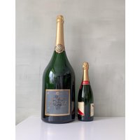 Leere Display Versiegelte Dummy Riesen Champagner Flasche/6 Liter Imperial Xxl Große von FrenchFindsGallery