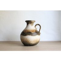 Vintage 70Er Jahre Scheurich Keramik Vase, Modell 495 20 von FrenchHomeVintage