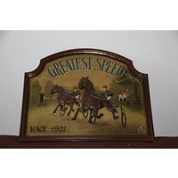 Pferd Wand-Dekor Pferderennen-Kunst-Pferderennen-Dekor Derby-Pferd Pferderennen-Geschenk Pferde-Dekor Pferdegeschenk Pferdemalerei Pferdekunst Pferd Wand-Dekor Pferderennen-Kunst-Pferderennen-Dekor Derby-Pferd Pferderennen-Geschenk Pferde-Dekor Pferdegeschenk Pferdemalerei Pferdekunst von FrenchVintageAntik