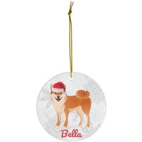 Akita Ornament | Geschenke Inu Benutzerdefinierte Weihnachtsbaum Dekoration Mom Weihnachtsgeschenk Geschenk von FrenchieDogMomCo