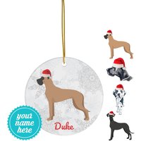 Deutsche Dogge Ornament | Geschenke Weihnachtsbaumschmuck Mama Geschenk Deutscher Doggen Papa Dane Xmas Deutsche Dogge Ornament | Geschenke Weihnachtsbaumschmuck Mama Geschenk Deutscher Doggen Papa Dane Xmas von FrenchieDogMomCo