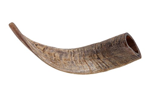 Frera Trinkhorn, Ziege, ca. 10-60 ml, 0,01-0,06 l, Naturhorn, lebensmittelecht lackiert von Frera